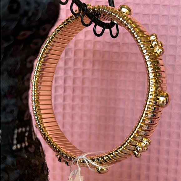 NWT Wilder Bracelet Bracelet Bubble Design Accents Gold Metal - Picture 4 of 9